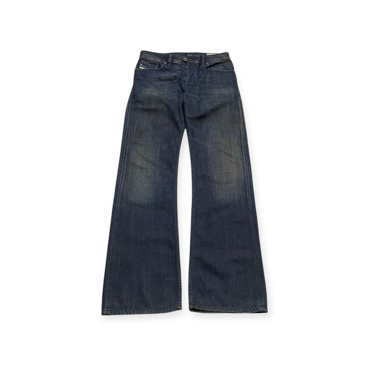 Diesel Zaghor Flare Oil Stained Jeans Size US 28 / EU 44 - 4 Thumbnail