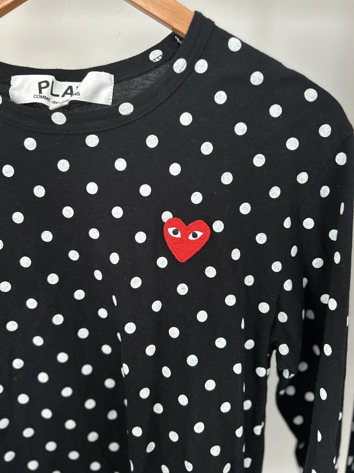 Comme des Garcons PLAY Comme des garcon play ls Size US M / EU 48-50 / 2 - 2 Thumbnail