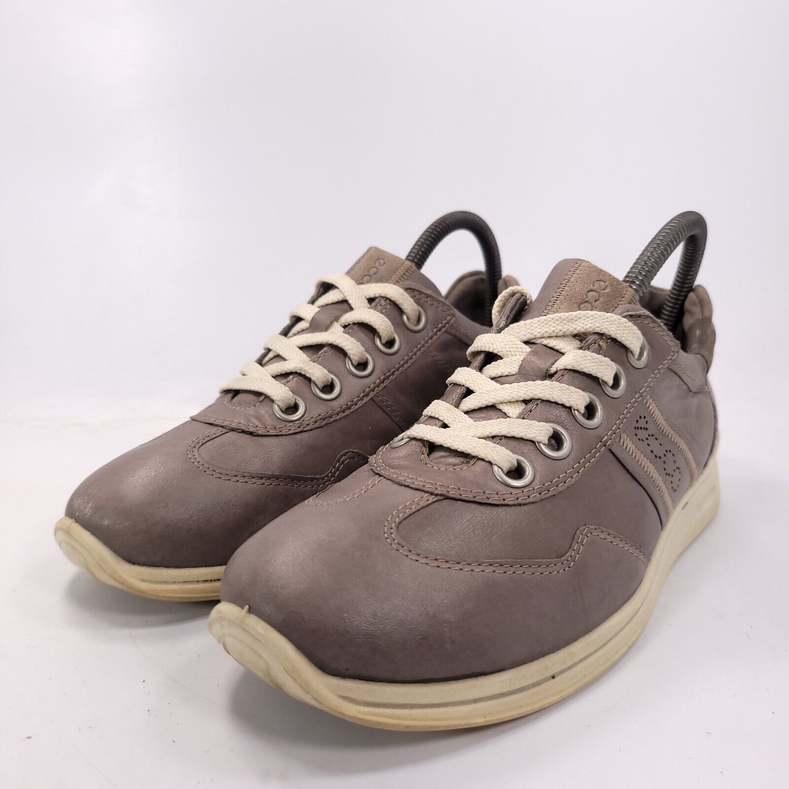 Ecco Ecco Outdoor Sneaker Shoe Womens Size 7.5 38 Brown White Size US 7.5 / IT 37.5 - 1 Thumbnail