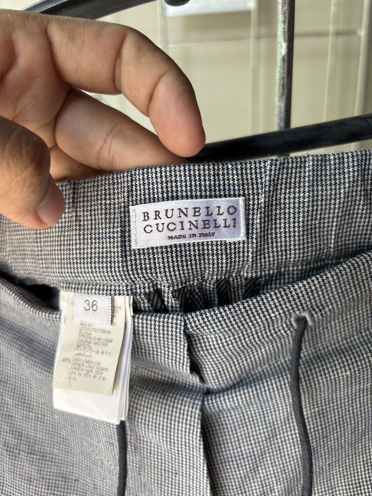 Brunello Cucinelli Brunello Cucinelli grey pants Size 25" / US 0 / IT 36 - 12 Thumbnail