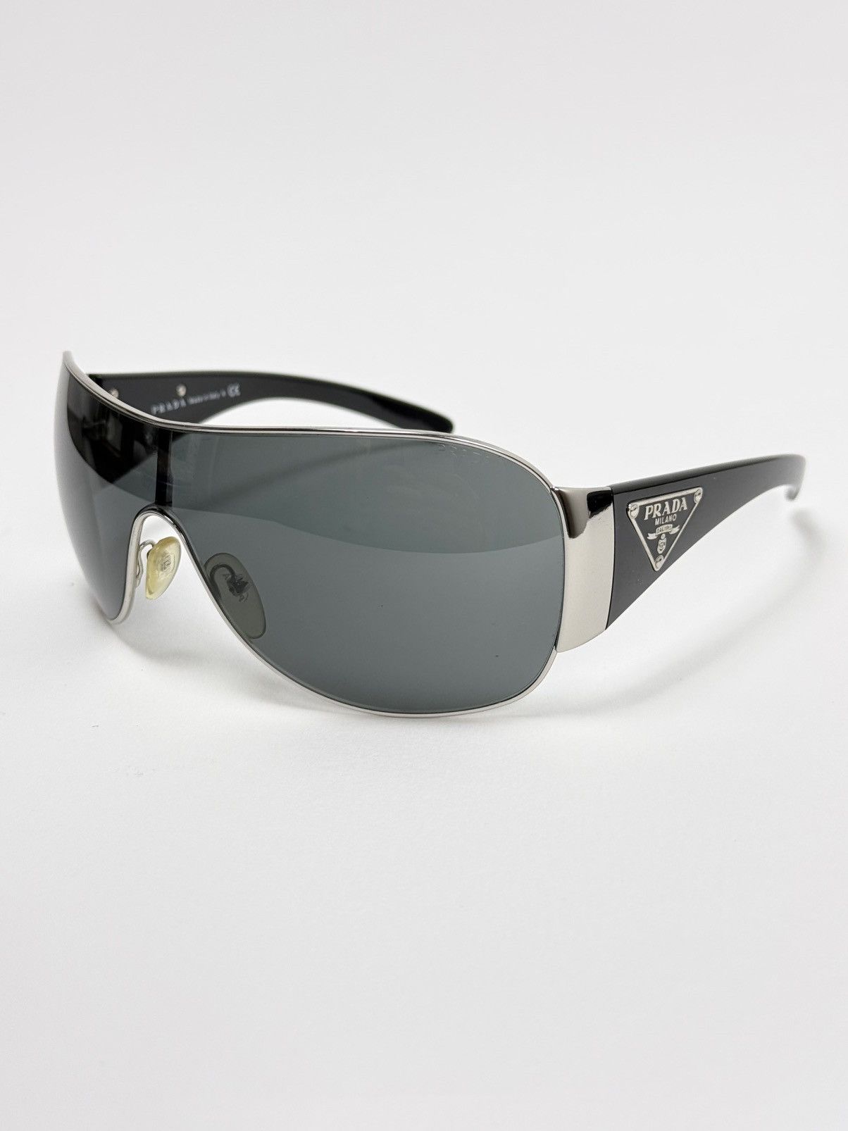 VINTAGE PRADA LOGOS AVIATOR SUNGLASSES