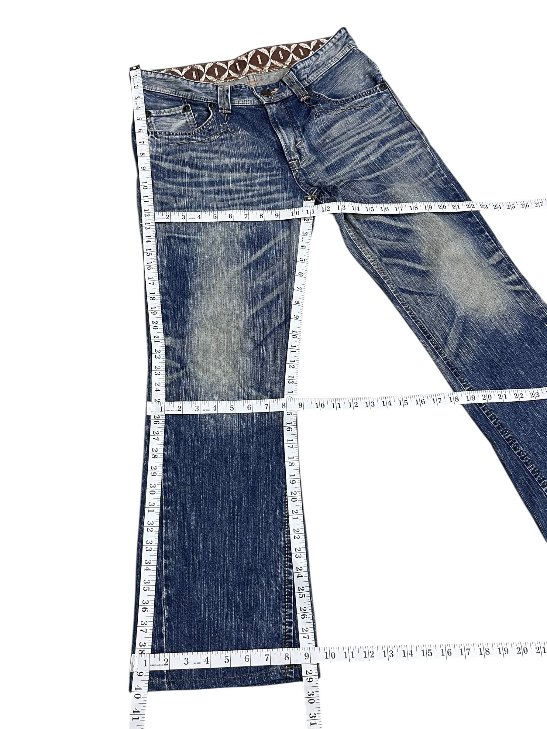 Edwin Vintage Edwin 431XVS Distressed Flare Jeans W32 Size US 32 / EU 48 - 13 Thumbnail