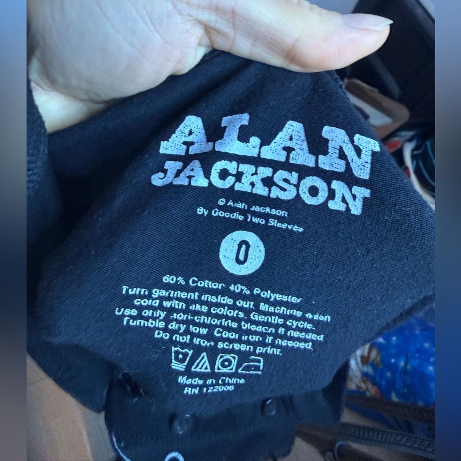 Other Goodie Two Sleeves Alan Jackson Graphic Tank Size XL / US 12-14 / IT 48-50 - 3 Thumbnail