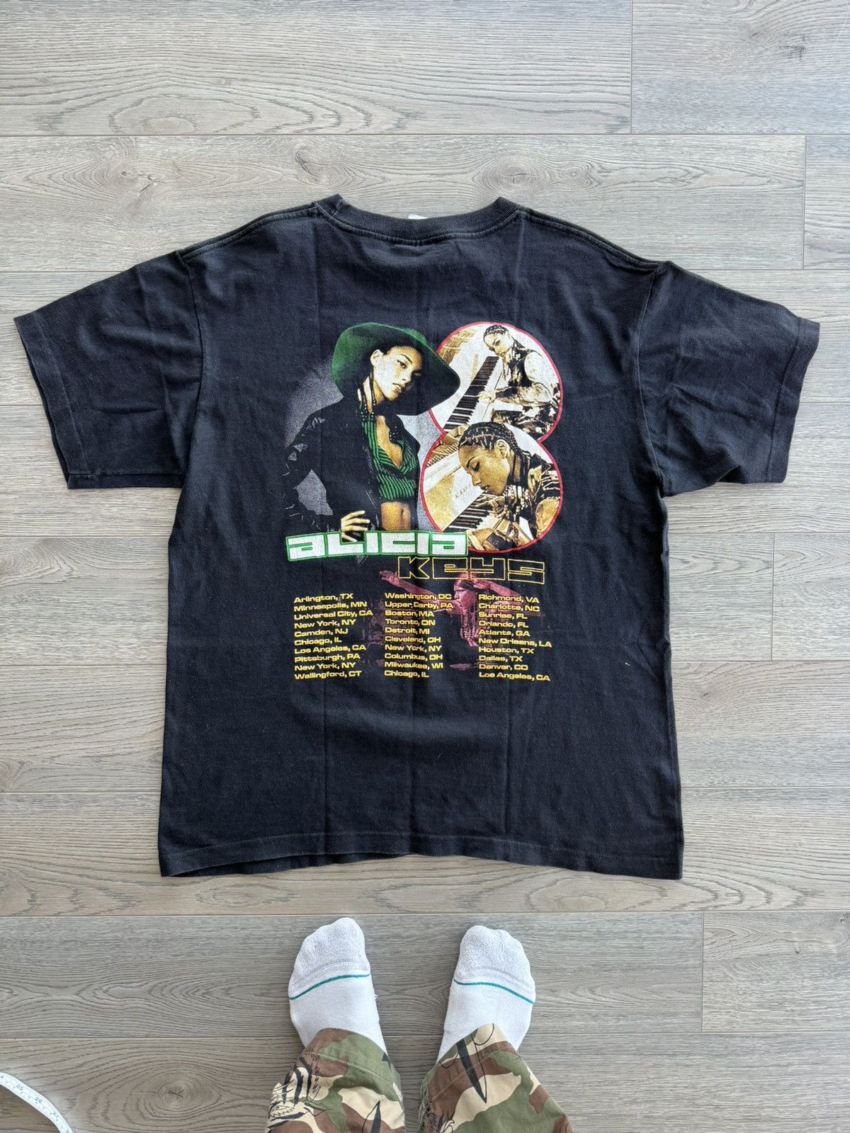 Vintage Vintage Alicia keys shirt Size US L / EU 52-54 / 3 - 4 Thumbnail