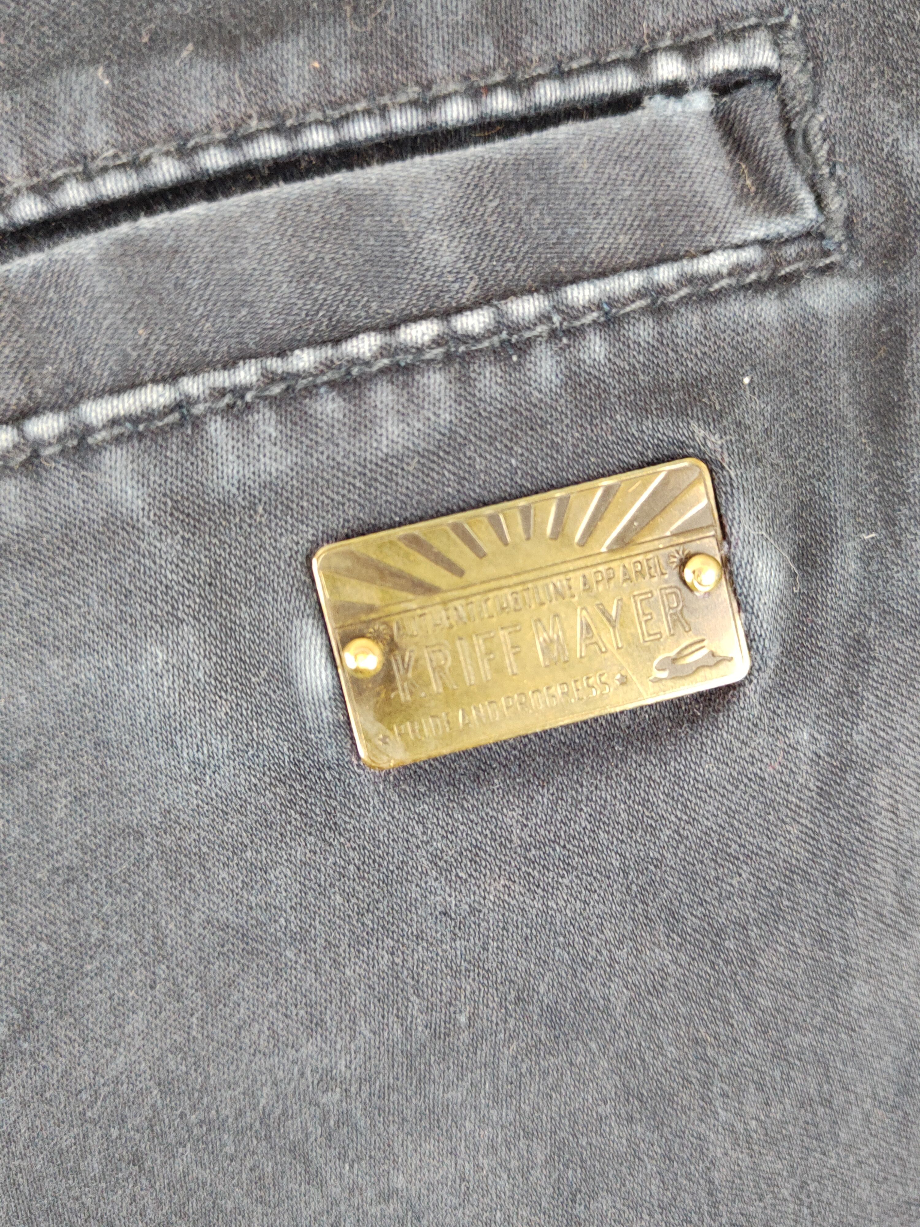 Japanese Brand Kriff Mayer Dark Blue Multipocket Casual Pants #S1821 Size US 31 - 11 Thumbnail
