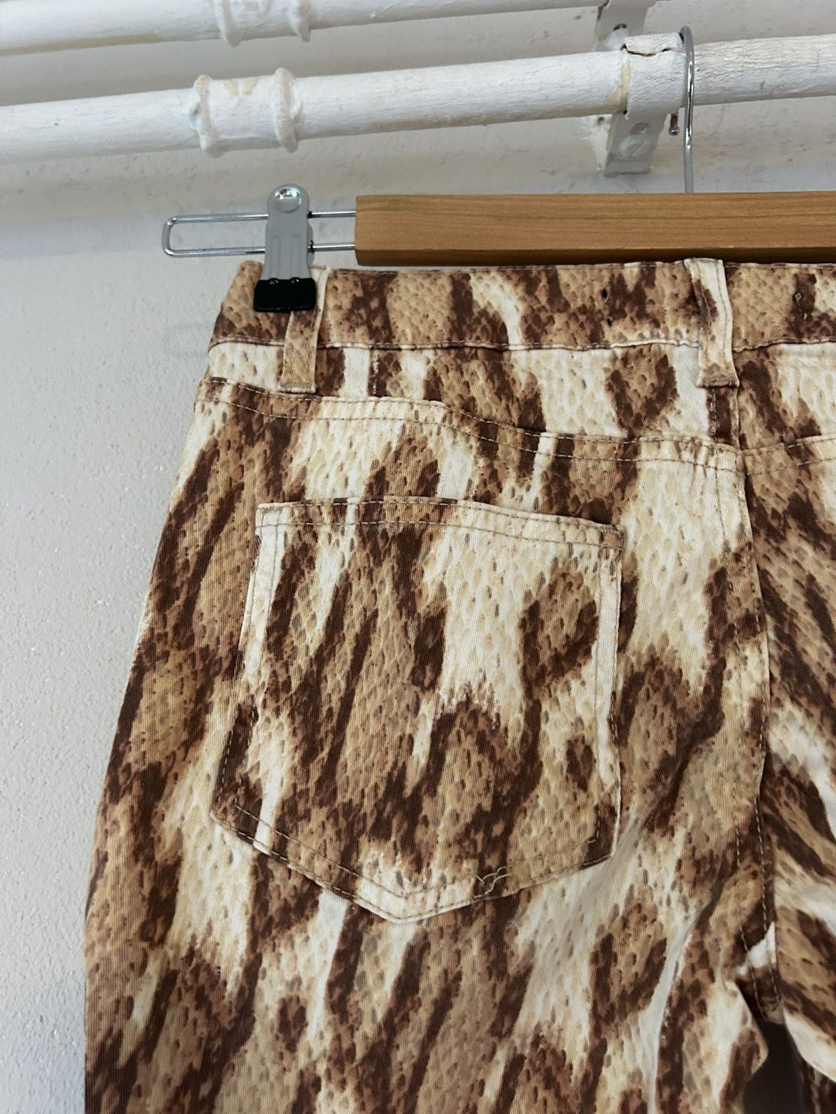 Just Cavalli Just Cavalli Snake Print Pants, Made in Italy Size 28" / US 6 / IT 42 - 10 Thumbnail