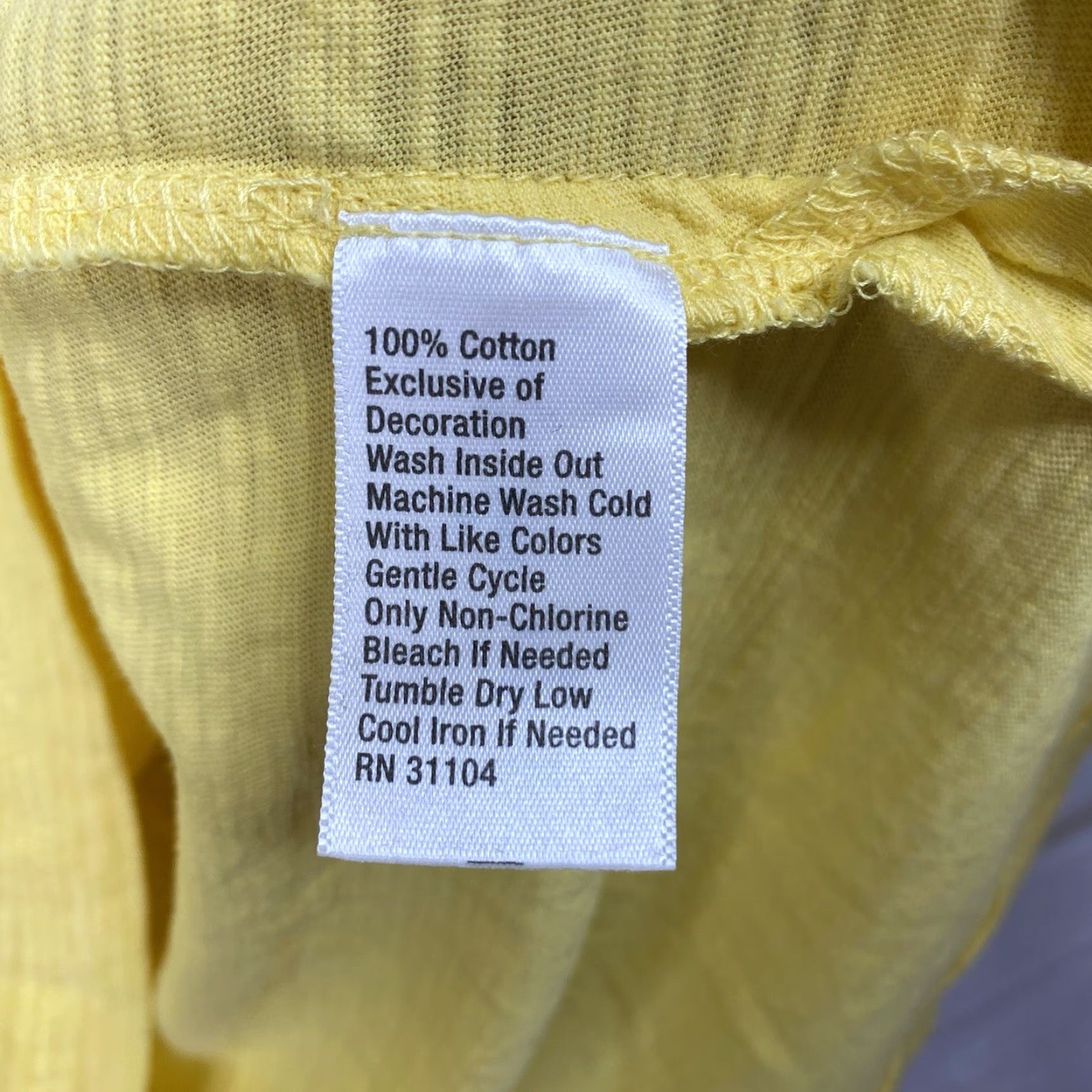 Vintage KIM ROGERS T-Shirt Womens 1X Yellow Pineapples Short Sleeve Collared Split Neck Casual Beach Holiday Shirt Size XL / US 12-14 / IT 48-50 - 6 Thumbnail