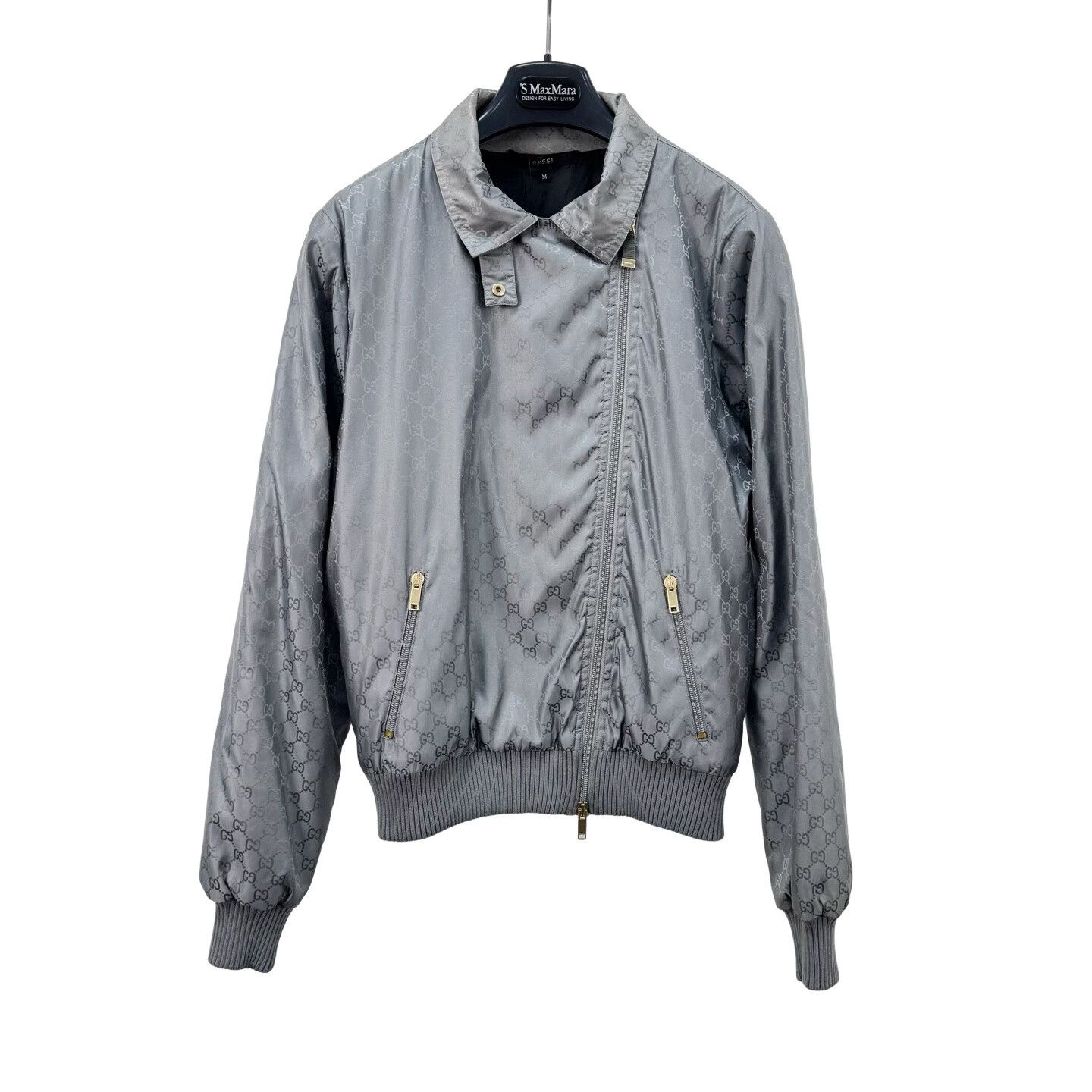 Gucci Gucci Monogram Logo Bomber Jacket Size M Size US M / EU 48-50 / 2 - 1 Thumbnail