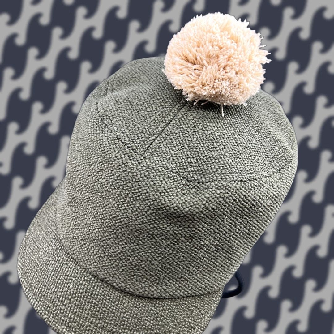 Vintage Costo Duck Hunting Travel Hat Ear Flap Woven Chin Strap Medium Green Unisex Adults S Beanie Outdoor Wool Acrylic Blended Fabric Size ONE SIZE - 1 Thumbnail