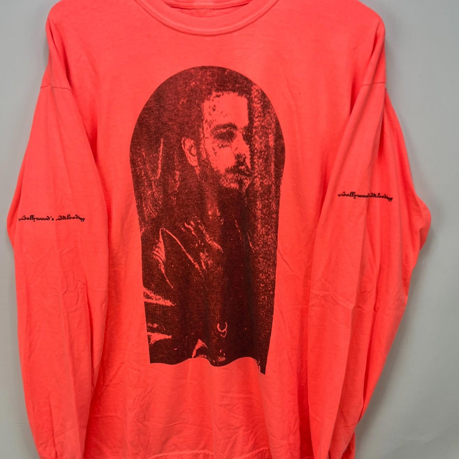 Vintage Post Malone Posty Co Hollywoods Bleeding 2019 Shirt XL Size US XL / EU 56 / 4 - 2 Thumbnail