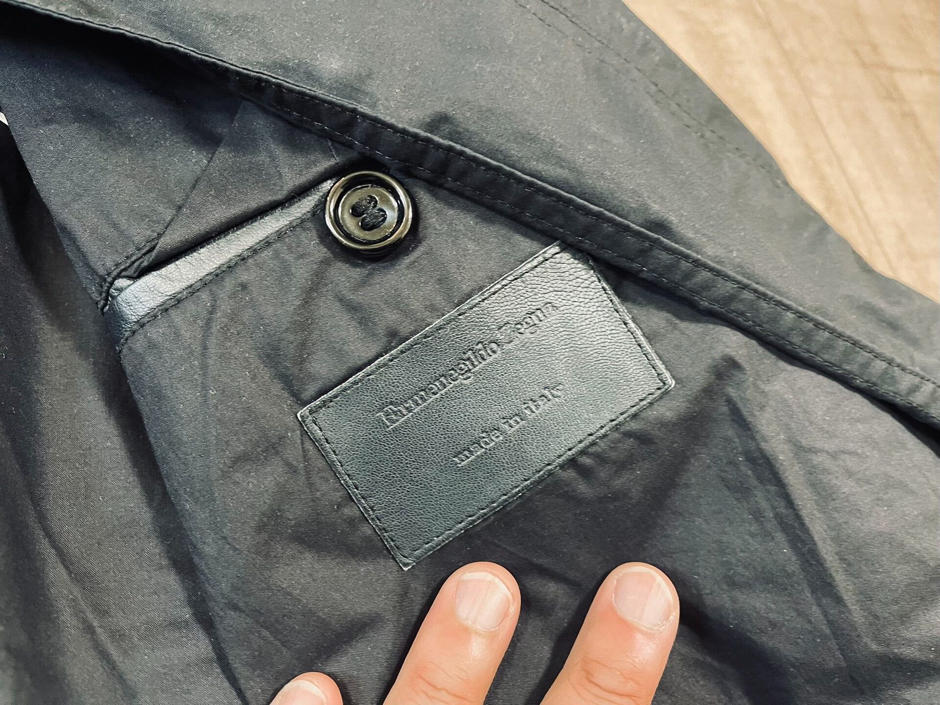 Ermenegildo Zegna Ermenegildo Zegna Windbreaker Jacket Size US L / EU 52-54 / 3 - 1 Thumbnail