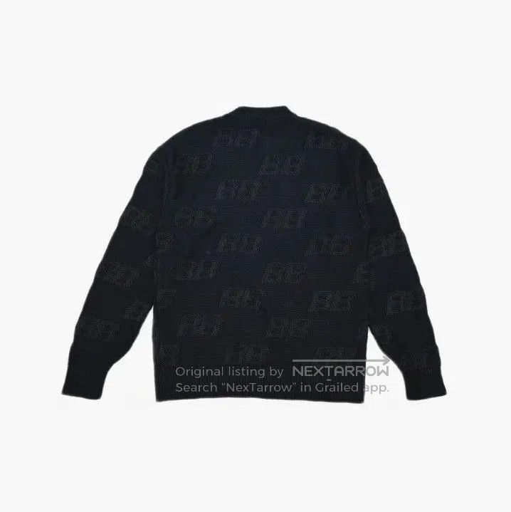 Balenciaga Balenciaga Black Logo Sweater for Men. Size US XS / EU 42 / 0 - 3 Thumbnail