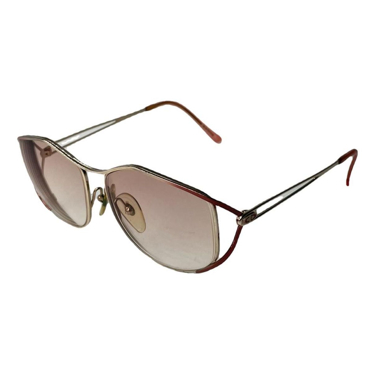Dior Pink Metal Sunglasses Size ONE SIZE - 1 Thumbnail