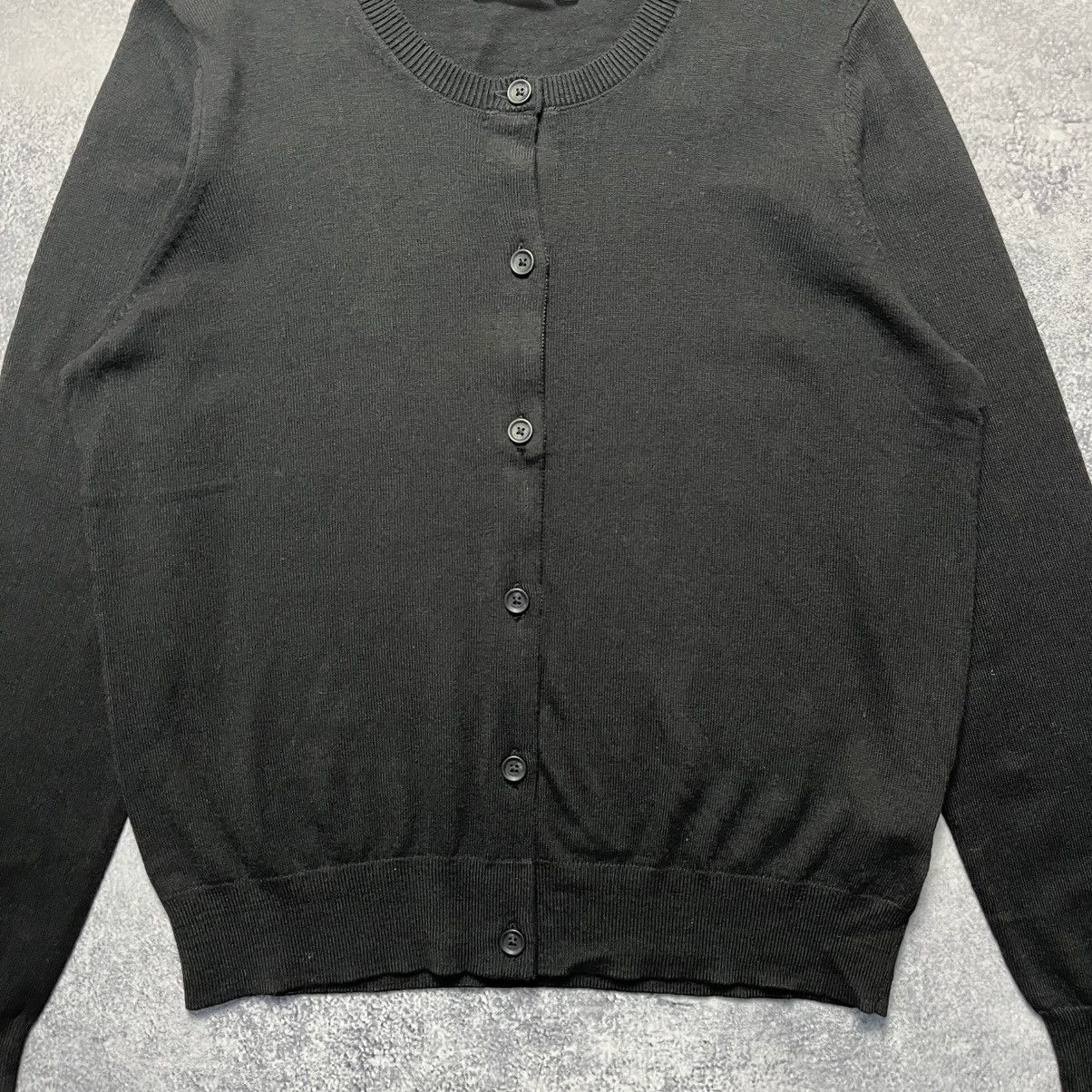 Coach Coach Black Cardigan Sweater Streetwear Luxury Designer Size S / US 4 / IT 40 - 3 Thumbnail