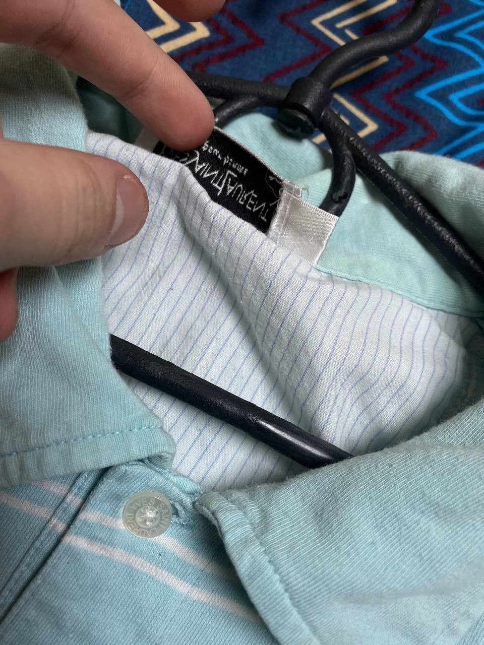 Vintage × Yves Saint Laurent Vtg YSL Yves SAINT LAURENT Paris Polo Size US XXL / EU 58 / 5 - 5 Thumbnail