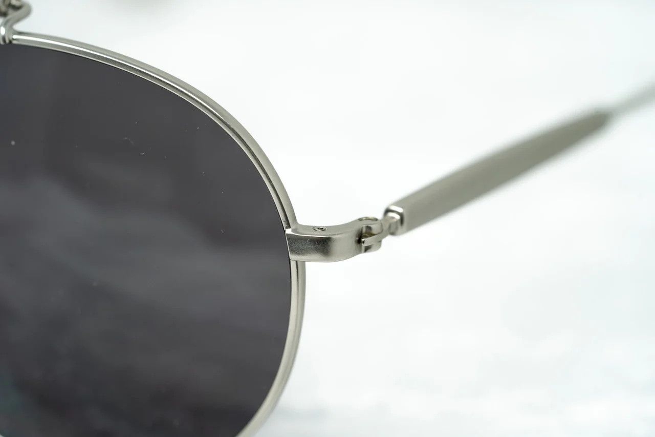 Yohji Yamamoto Yohji Yamamoto Sunglasses Round Silver and Grey Size ONE SIZE - 8 Thumbnail