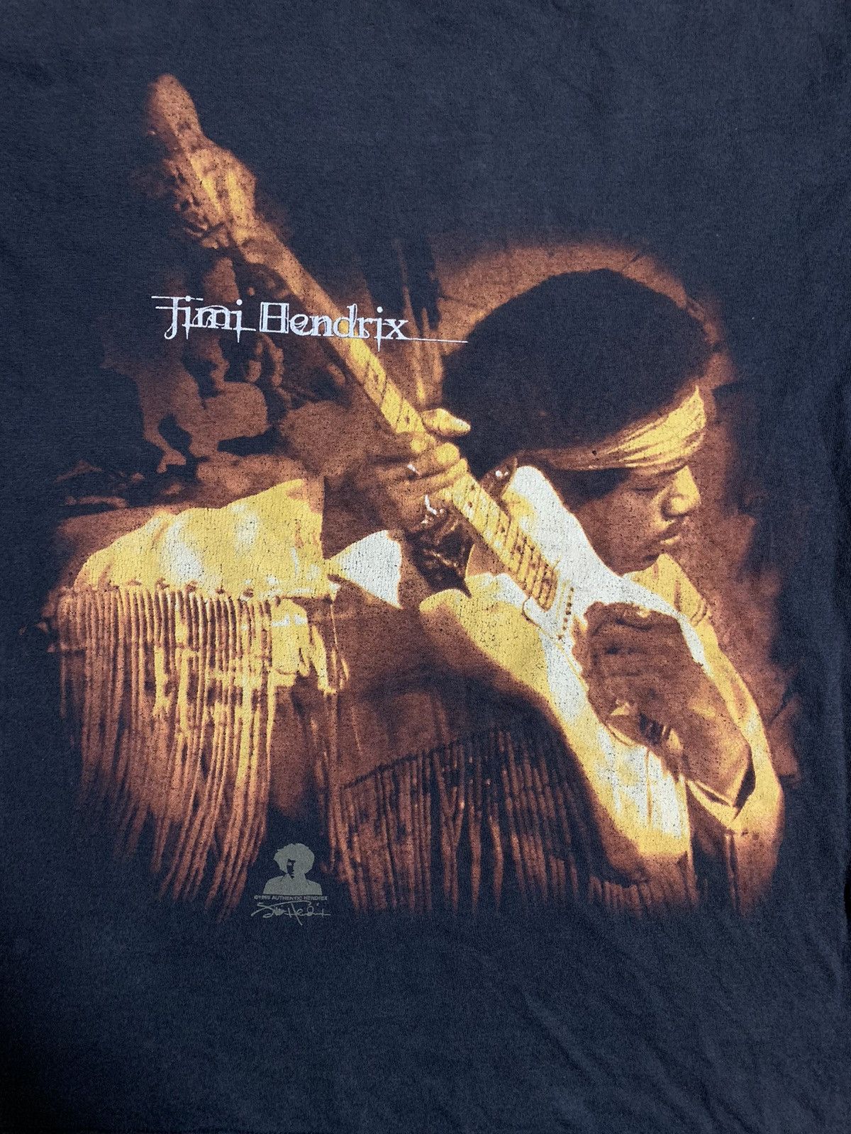 Band Tees × Vintage vintage jimi hendrix live at woodstock Size US S / EU 44-46 / 1 - 2 Thumbnail
