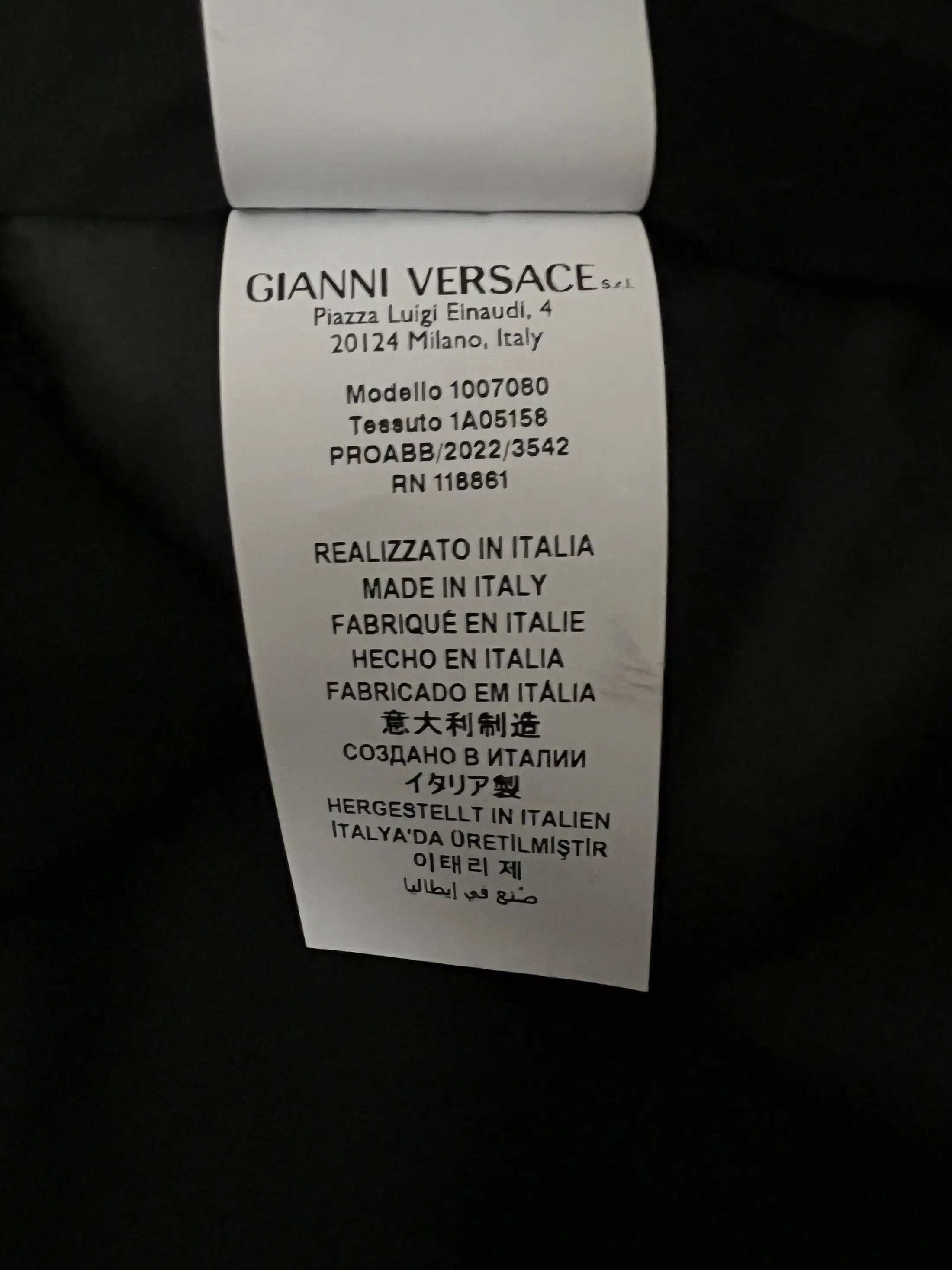 Versace Virgin Wool Cargo Pants Palazzo Design Size 26" / US 2 / IT 38 - 16 Thumbnail