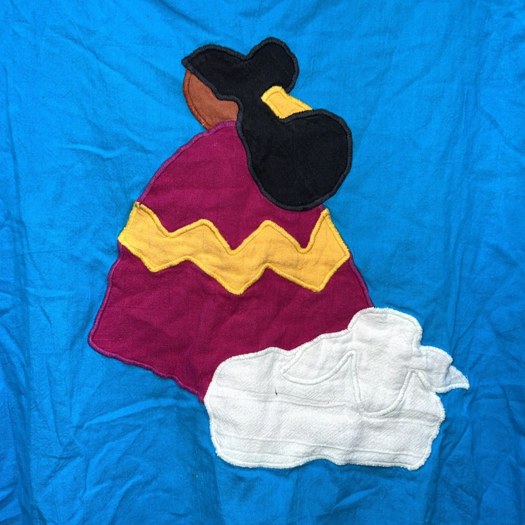 Vintage Alfredos Wife T-Shirt Womens Size M Blue USA Made Size M / US 6-8 / IT 42-44 - 2 Thumbnail