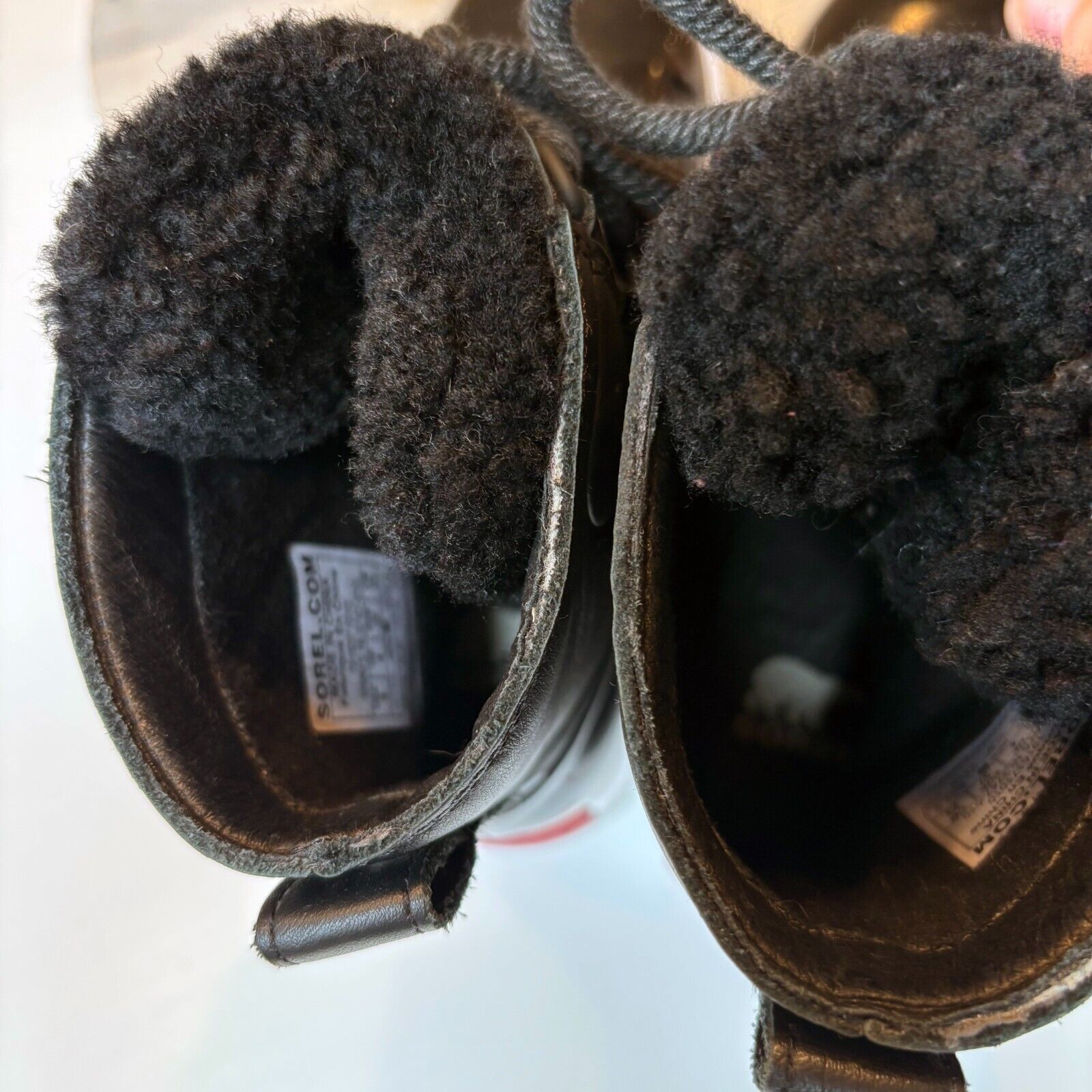SOREL Sorel Women's Joan of Arctic Black Leather Boots US Size 6 Size US 6 / IT 36 - 9 Thumbnail