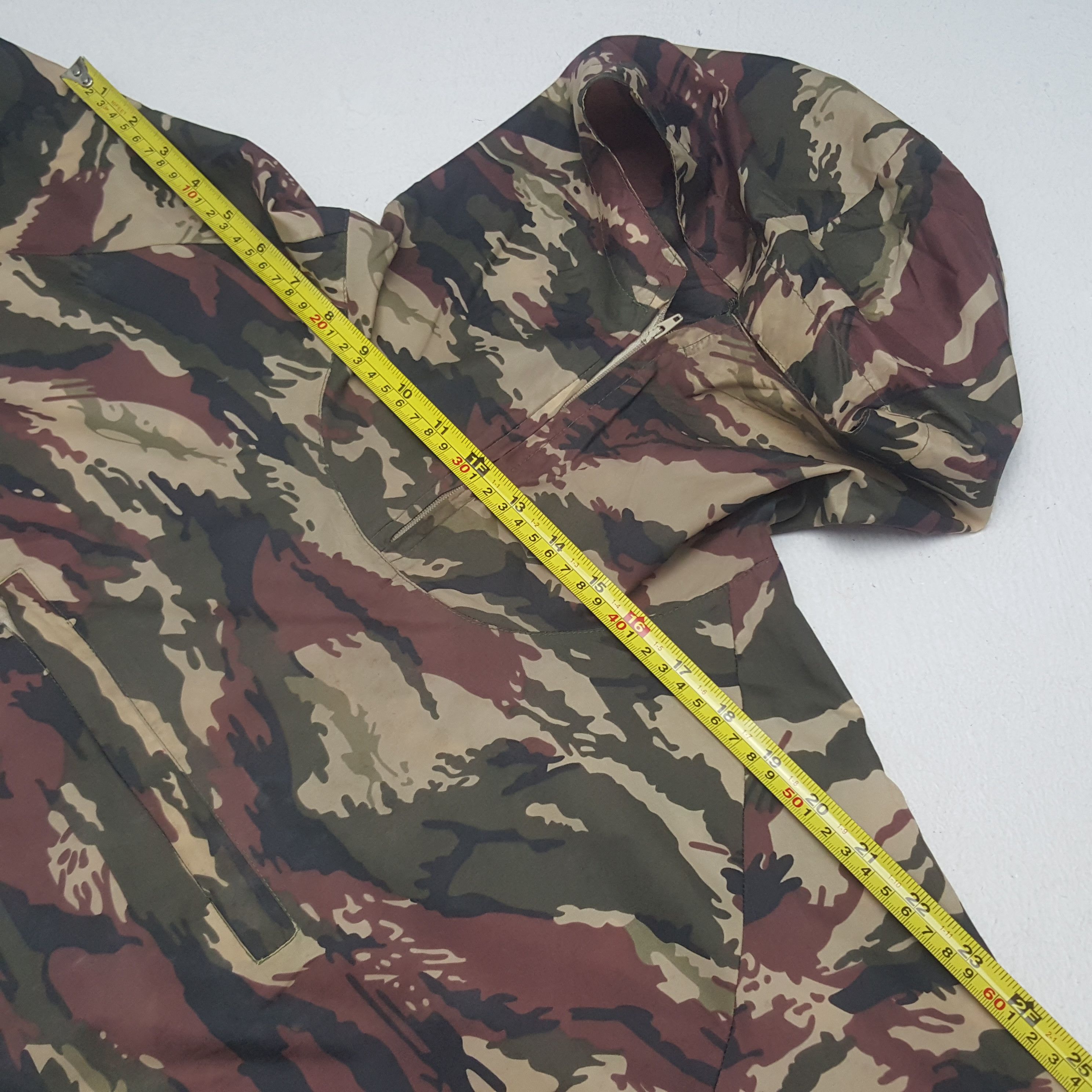 Other Vintage Camo Military Windbreaker Jacket Hoodie Size US XXL / EU 58 / 5 - 10 Thumbnail