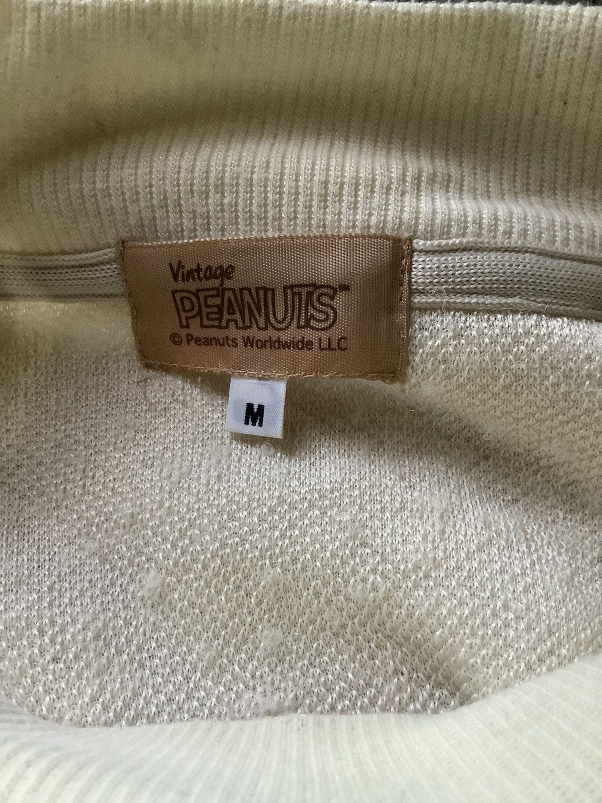 Peanuts × Vintage Vintage Peanut Streetwear Sweatshirt Size US M / EU 48-50 / 2 - 10 Thumbnail
