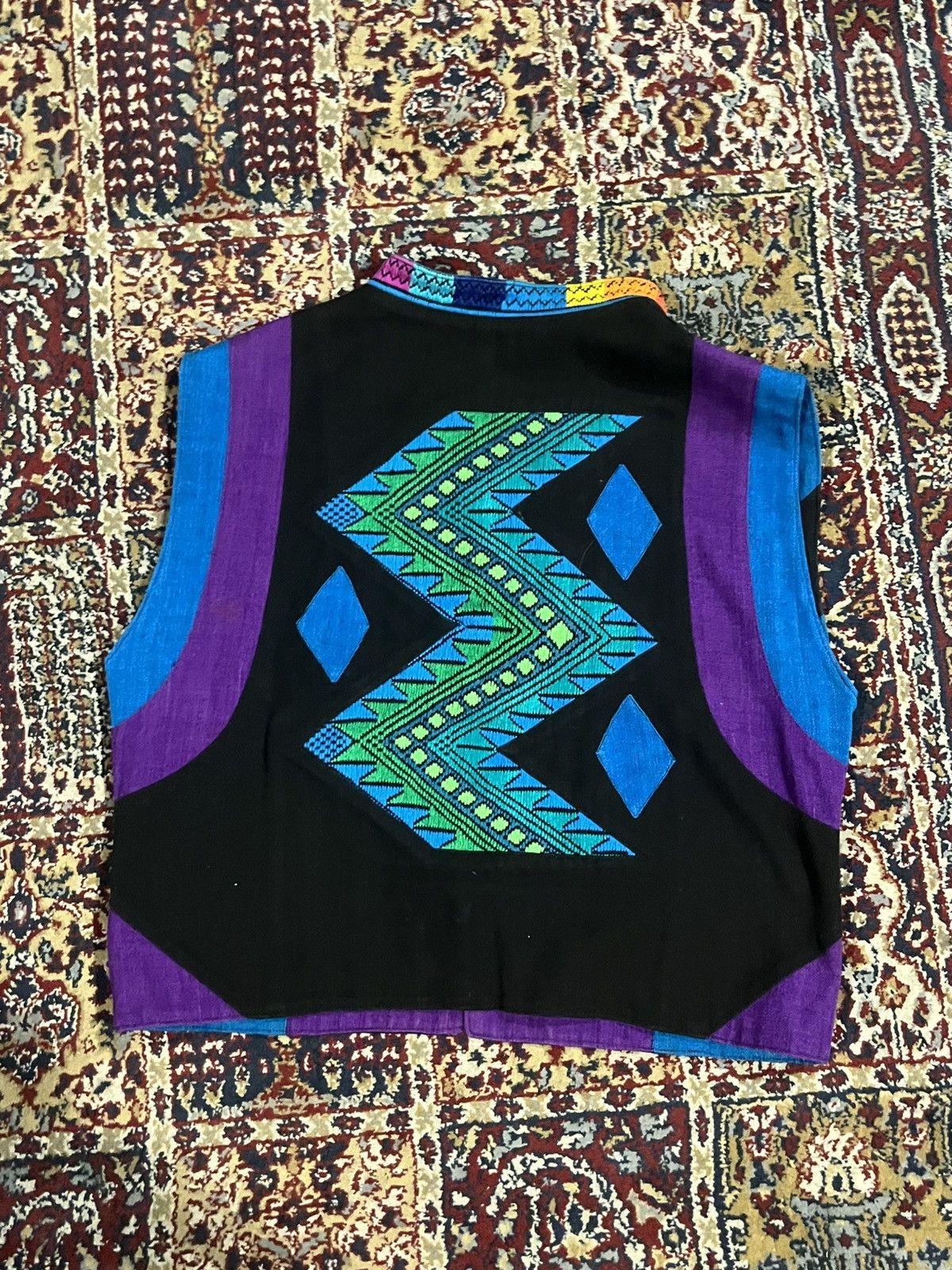 Vintage Psychedelic reversible vest Size M / US 6-8 / IT 42-44 - 4 Thumbnail