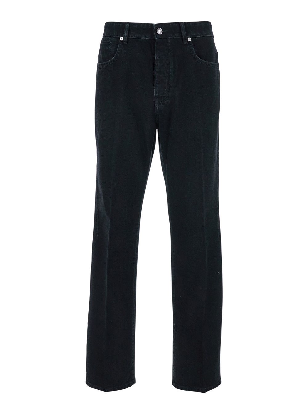 Givenchy Black Jeans with Belt Loops in Denim Man Size US 32 / EU 48 - 1 Thumbnail