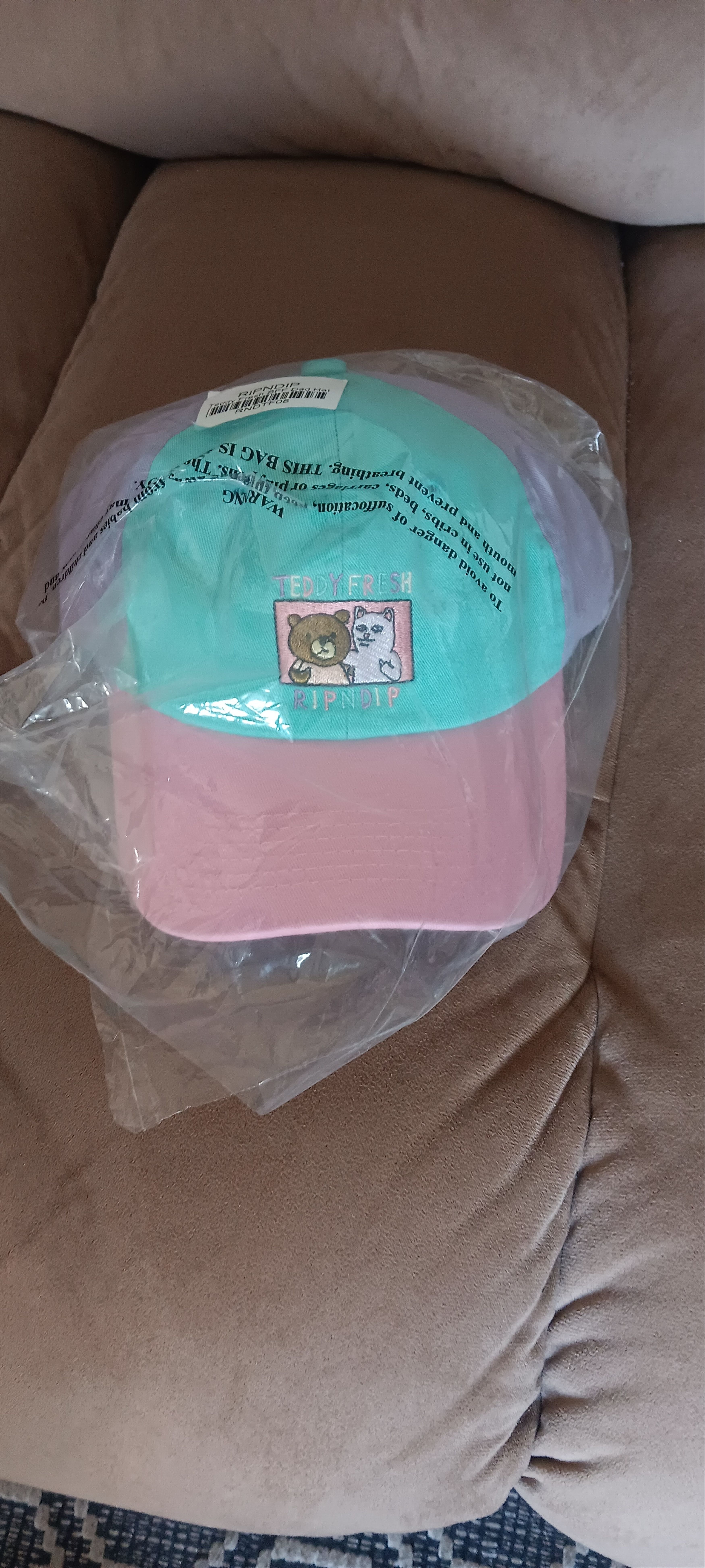 RIPNDIP × Teddy Fresh Rip N Dip x Teddy Fresh BFF Dad Hat Size ONE SIZE - 1 Thumbnail