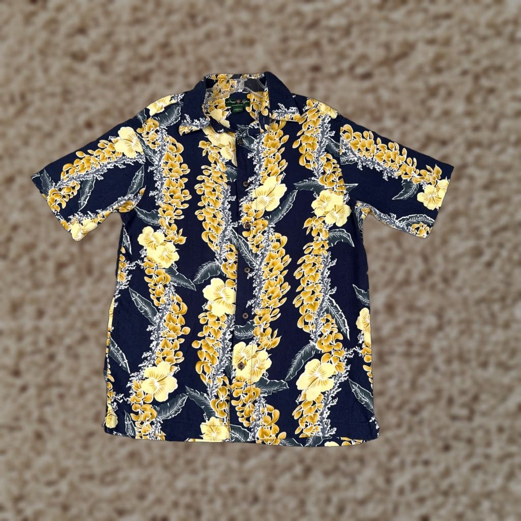 Vintage David Taylor Shirt Mens Small Blue Yellow Floral Hibiscus Plumeria Hawaiian Floral Shirt Mens Small Blue Yellow Hawaiian Dog Theme 90s? Size US S / EU 44-46 / 1 - 1 Thumbnail
