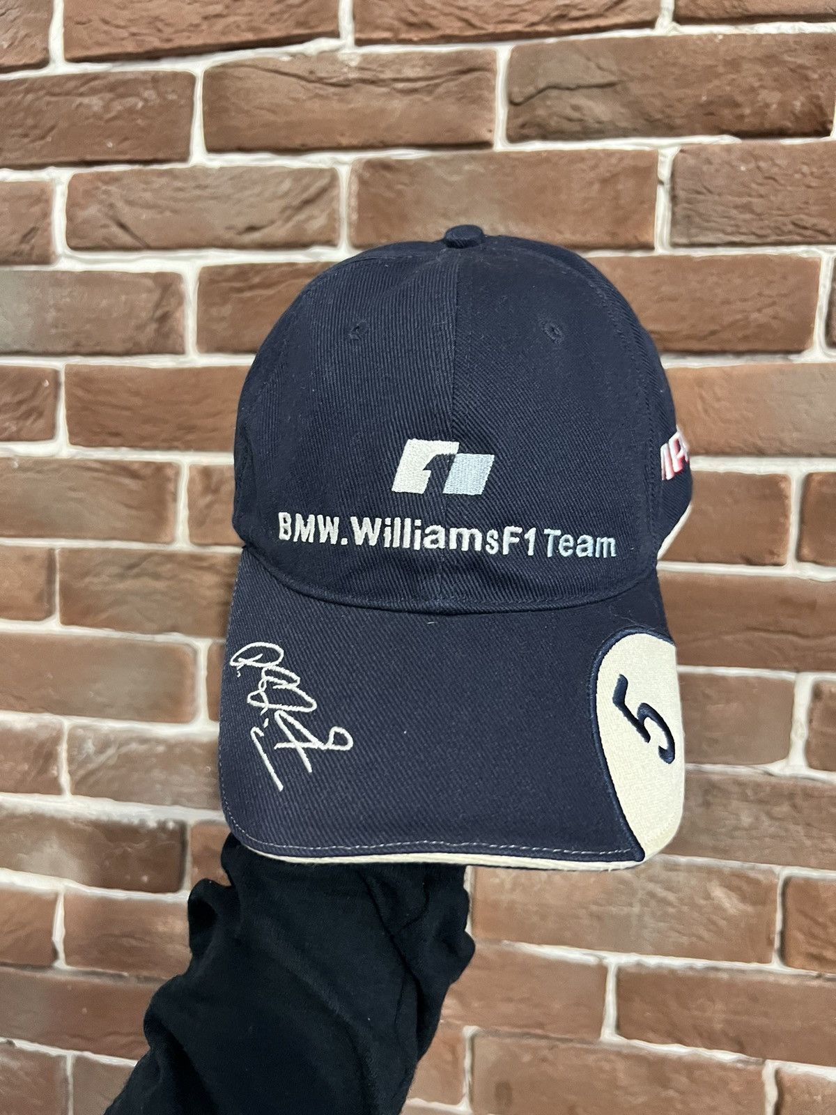 BMW Vintage 00s BMW Williams F1 Team Cap Hat Mercede Audi Jaguar Size ONE SIZE - 3 Thumbnail