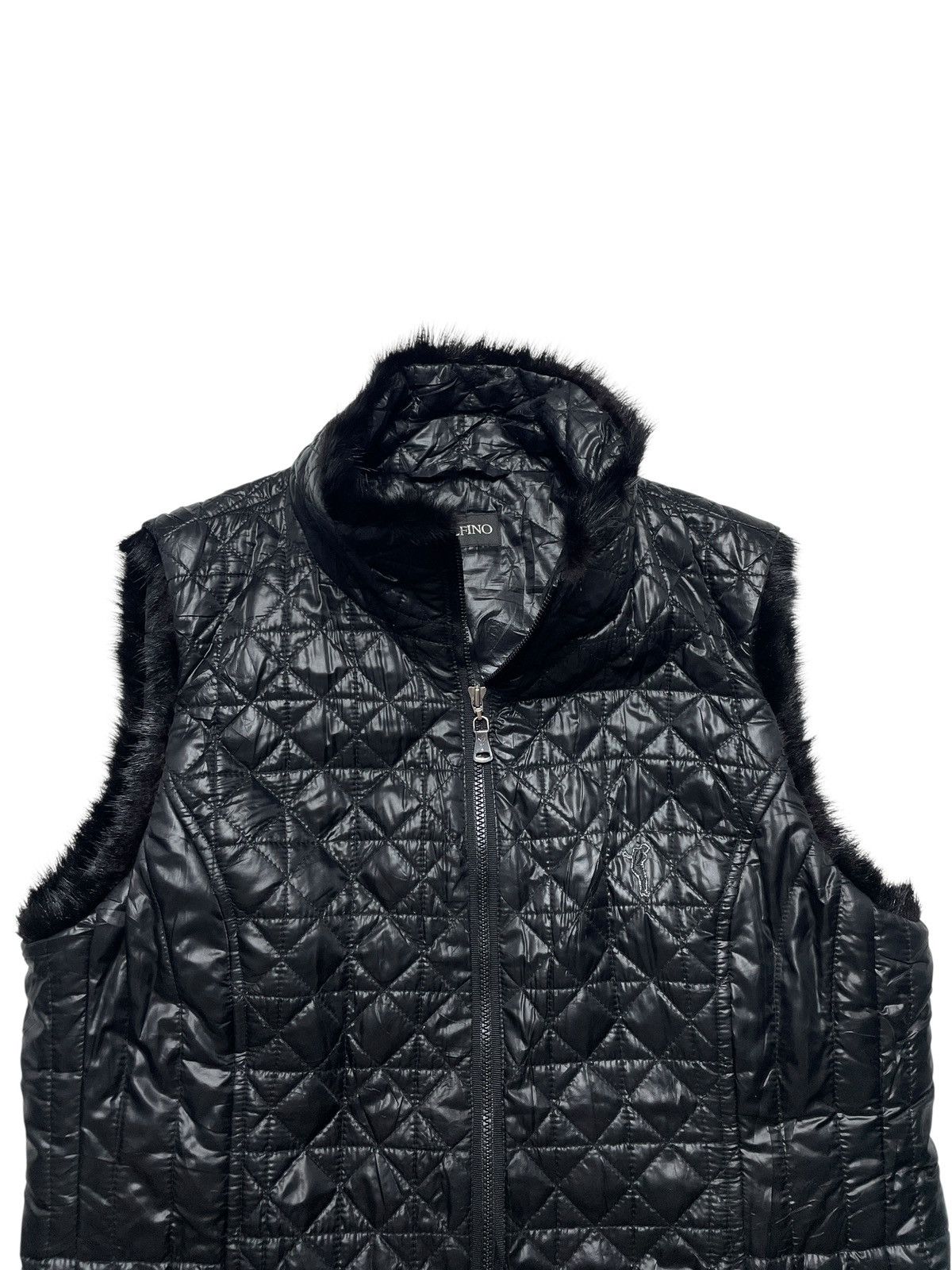 14th Addiction 2000’s Golfino - Vkei Style Fur Vest Size US S / EU 44-46 / 1 - 5 Thumbnail