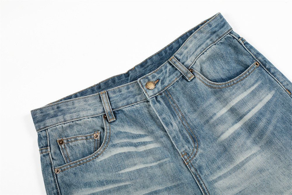 Vintage Men's American Punk Distressed Flared Jeans Size US 32 / EU 48 - 3 Thumbnail