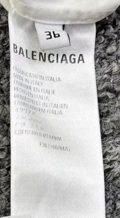 Balenciaga Balenciaga Irregular Hem Shirt K12 Size XS / US 0-2 / IT 36-38 - 7 Thumbnail
