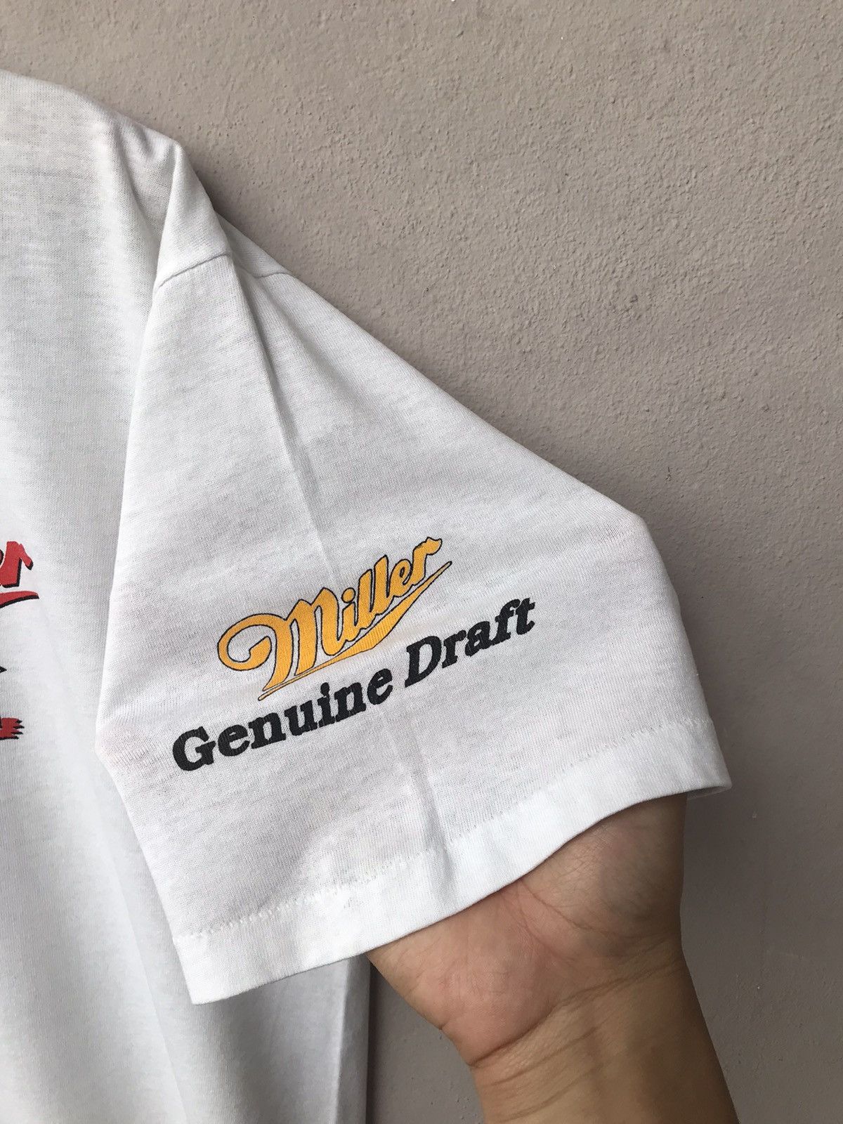 Vintage Vintage Miller Racing Tee Size US L / EU 52-54 / 3 - 3 Thumbnail