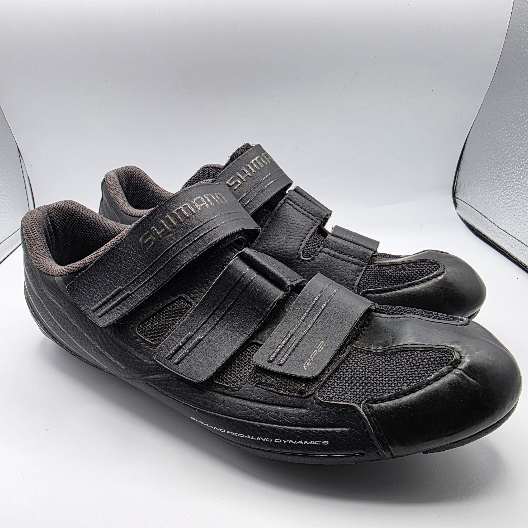 Other Shimano Dynalast Mens Size 10.5 Black Road Cycling Biking Sh Size US 10.5 / EU 43-44 - 1 Thumbnail