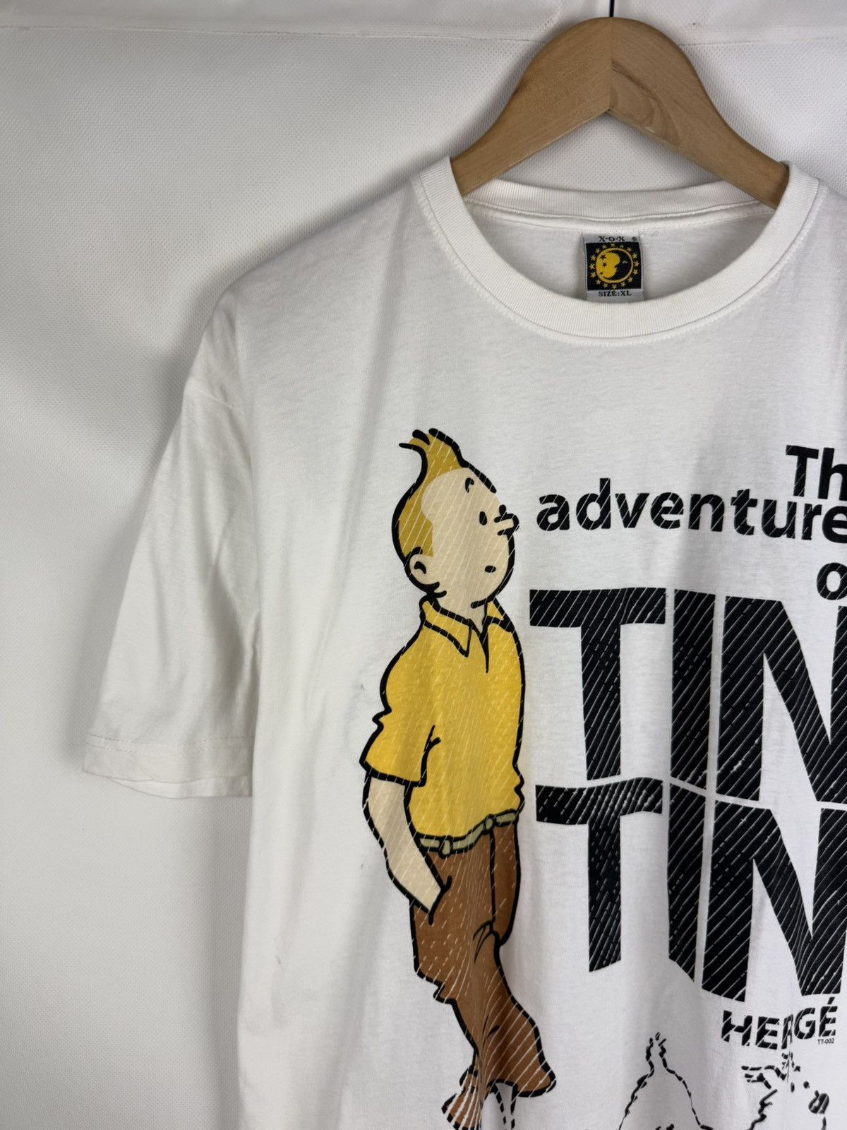 Other The Adventures Of Tintin Vintage 00s Movie T Shirt Size XL Size US XL / EU 56 / 4 - 4 Thumbnail