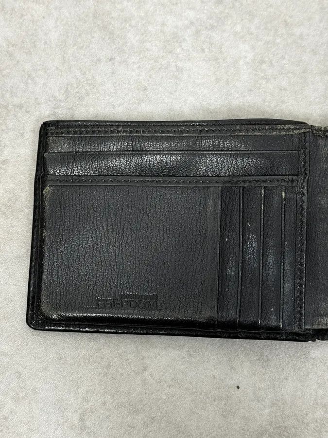Roberto Cavalli 2000s Cavalli Black Crocodile Effect Leather Wallet Size ONE SIZE - 7 Thumbnail