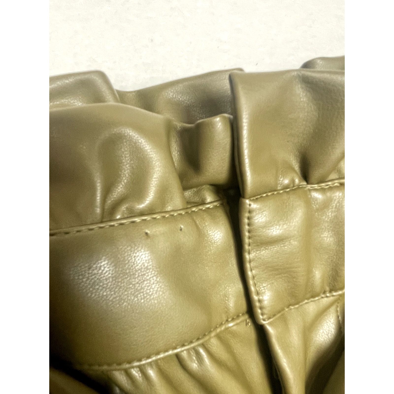 Other Who What Wear Women's Faux Paperbag Leather Pants - Size 6 Size 28" / US 6 / IT 42 - 10 Thumbnail