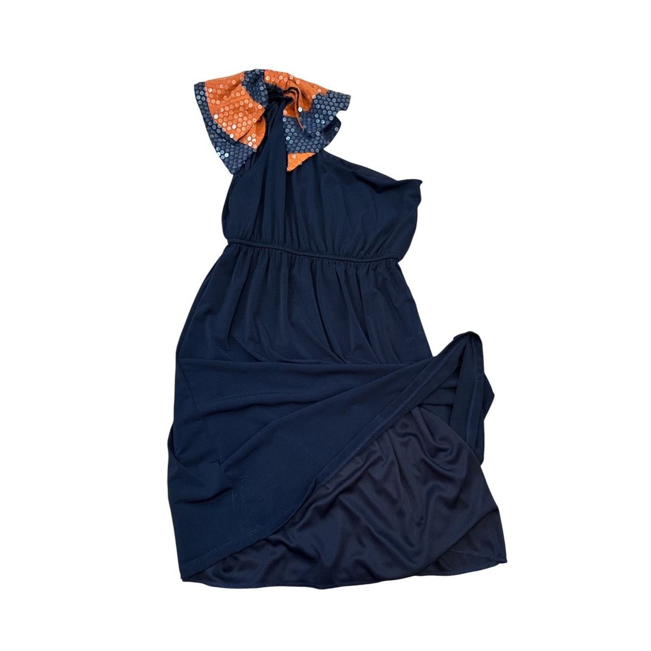 Other Judith March one shoulder dress large sequined accented bow Size L / US 10 / IT 46 - 7 Thumbnail
