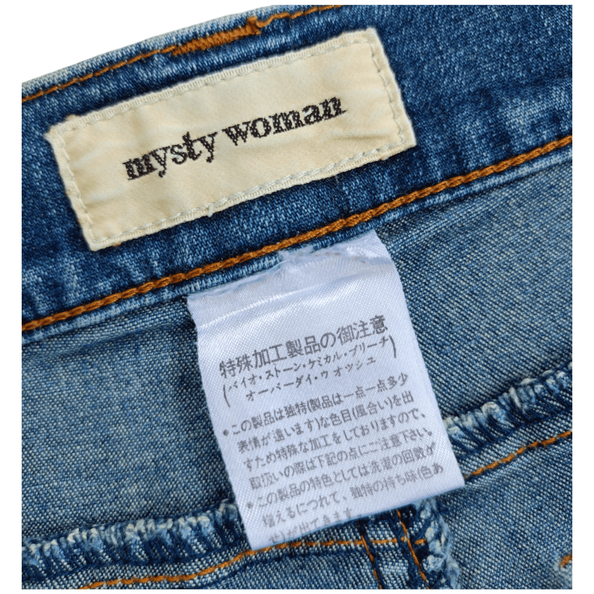 Japanese Brand × Vintage Mysty Women Japanese Brand Classic Bush Pant Jeans Vintage Size 27" / US 4 / IT 40 - 11 Thumbnail