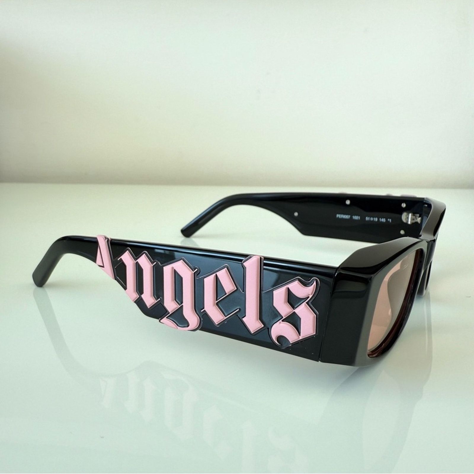 Palm Angels NEW!! Palm Angels unisex sunglasses PERI007 1021 Retail 420$ Size ONE SIZE - 3 Thumbnail