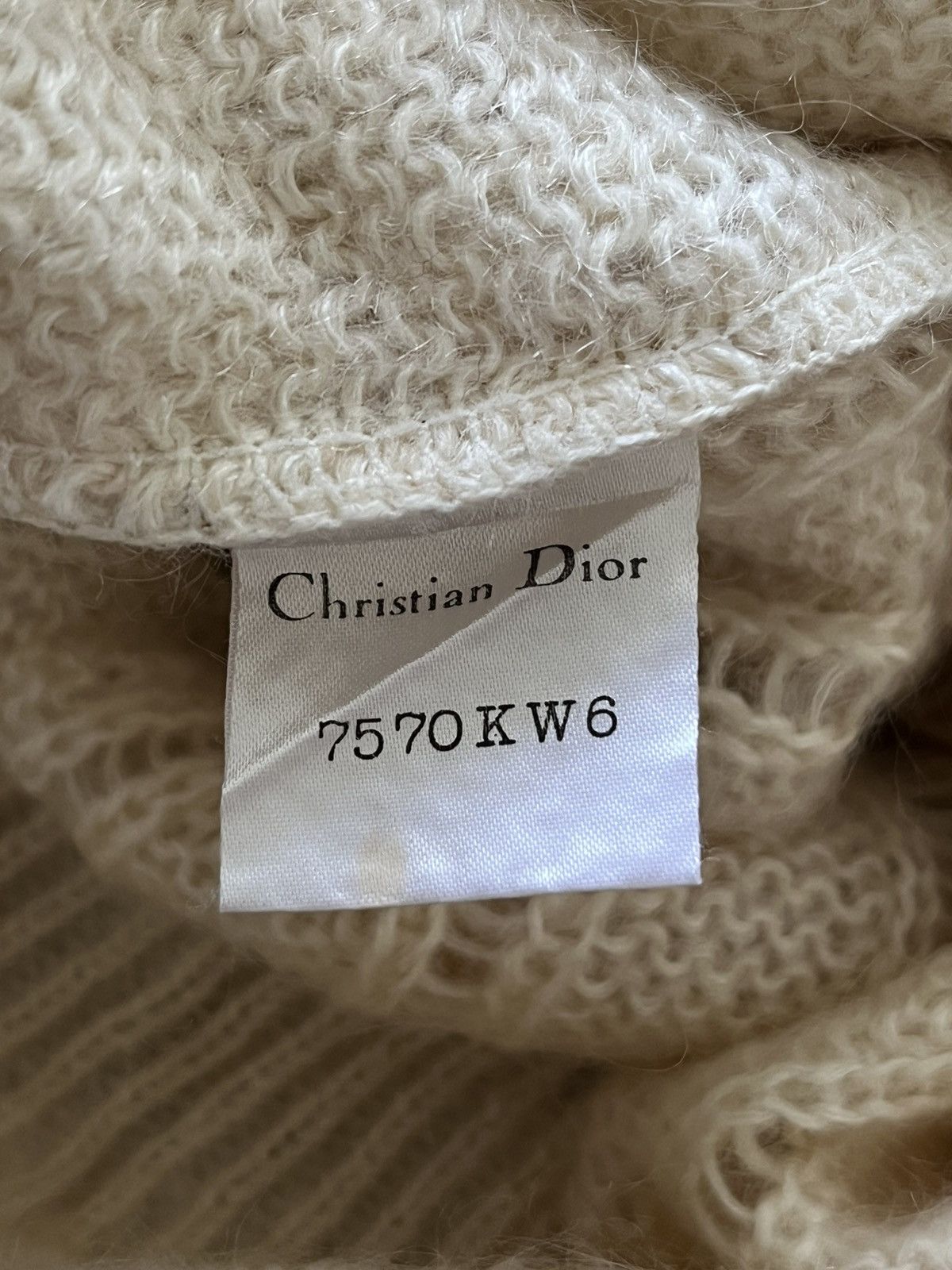 Christian Dior Monsieur Christian Dior Pret-a-Porter Balloon Sleeve Knit Sweater Size M / US 6-8 / IT 42-44 - 10 Thumbnail