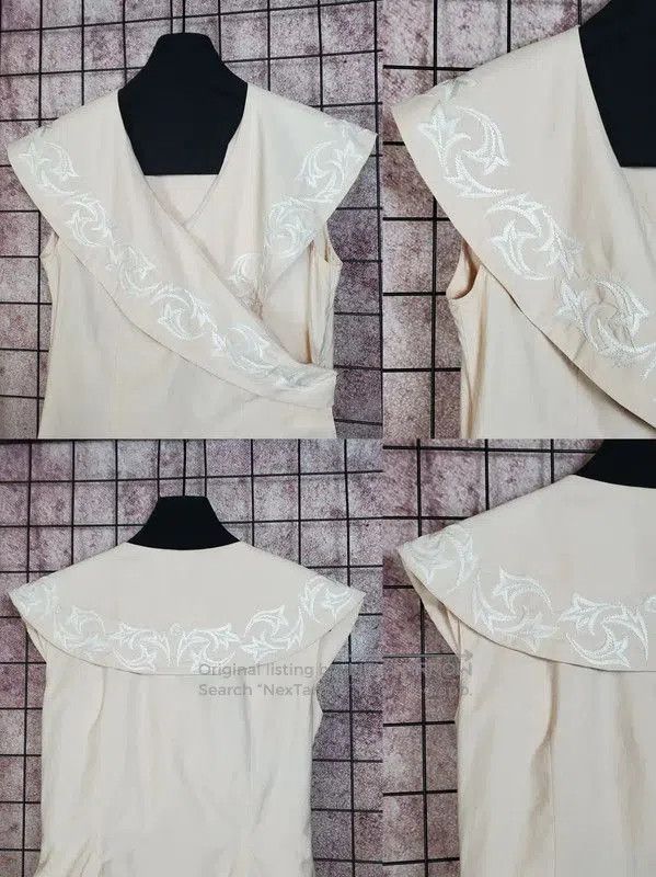 Dior Dior Pink Cotton Embroidered Short Sleeve Top . Size M / US 6-8 / IT 42-44 - 4 Thumbnail