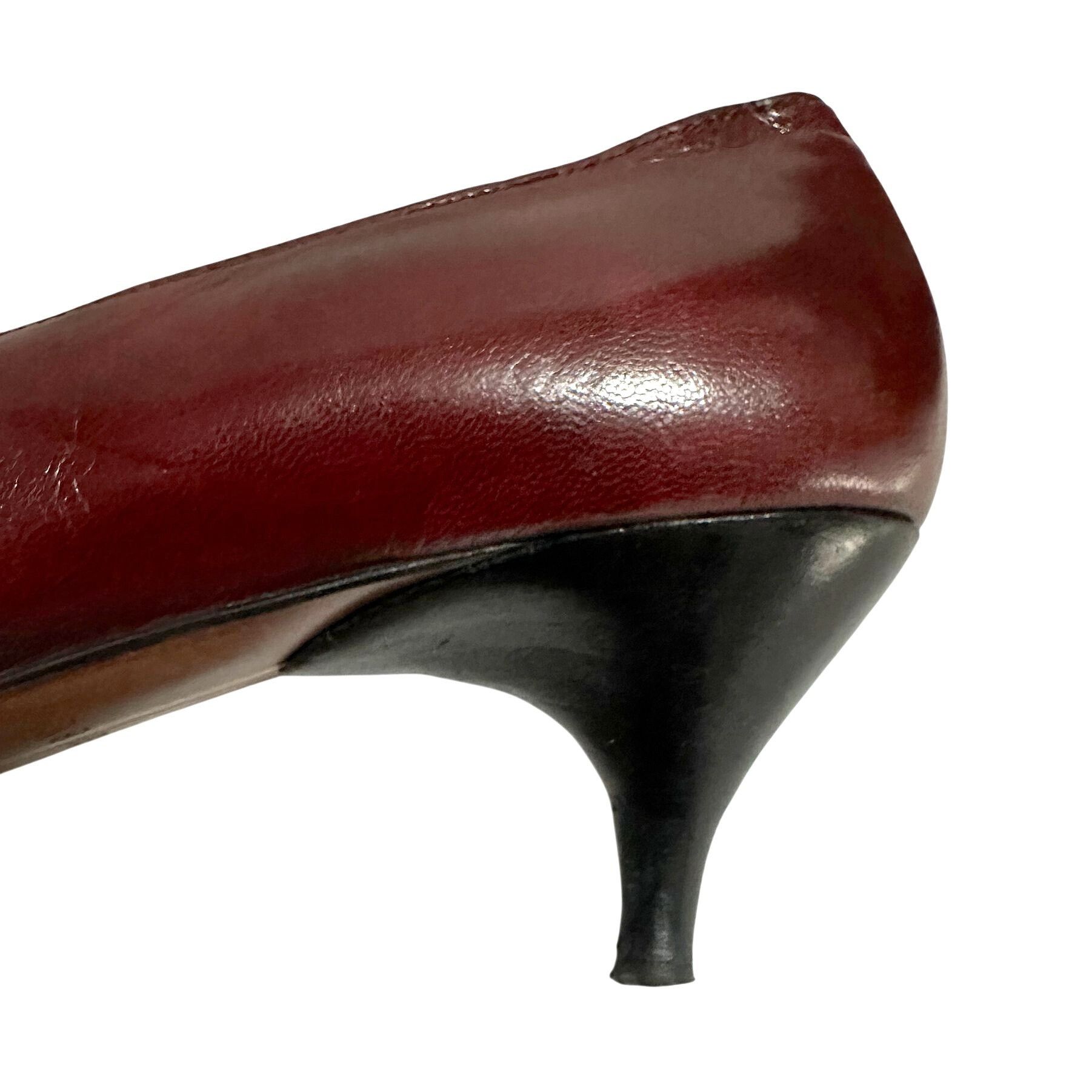 Costume National Vintage Y2K Costume National distressed pumps 38.5 EU, Dark Size US 8.5 / IT 38.5 - 15 Thumbnail