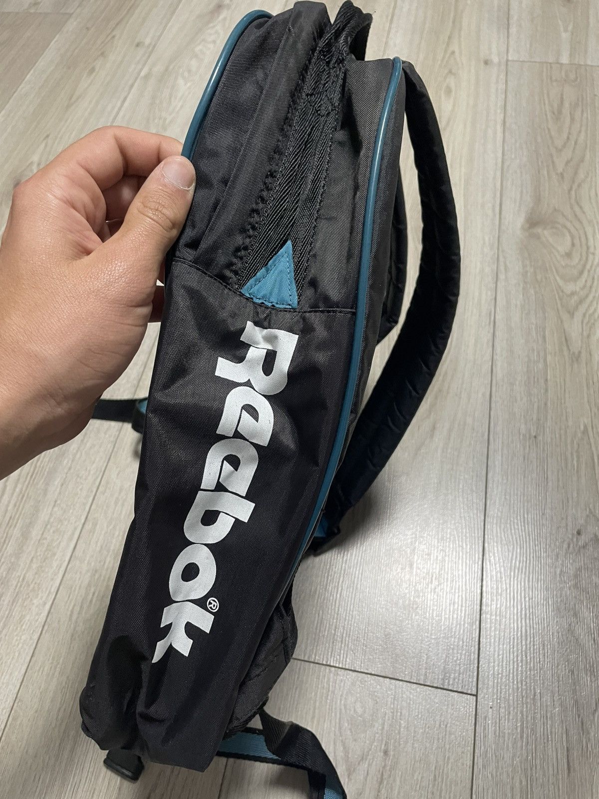 Reebok × Vintage 80s Reebok “Rome is art” USSR Export Backpack Vintage Rare Size ONE SIZE - 7 Thumbnail
