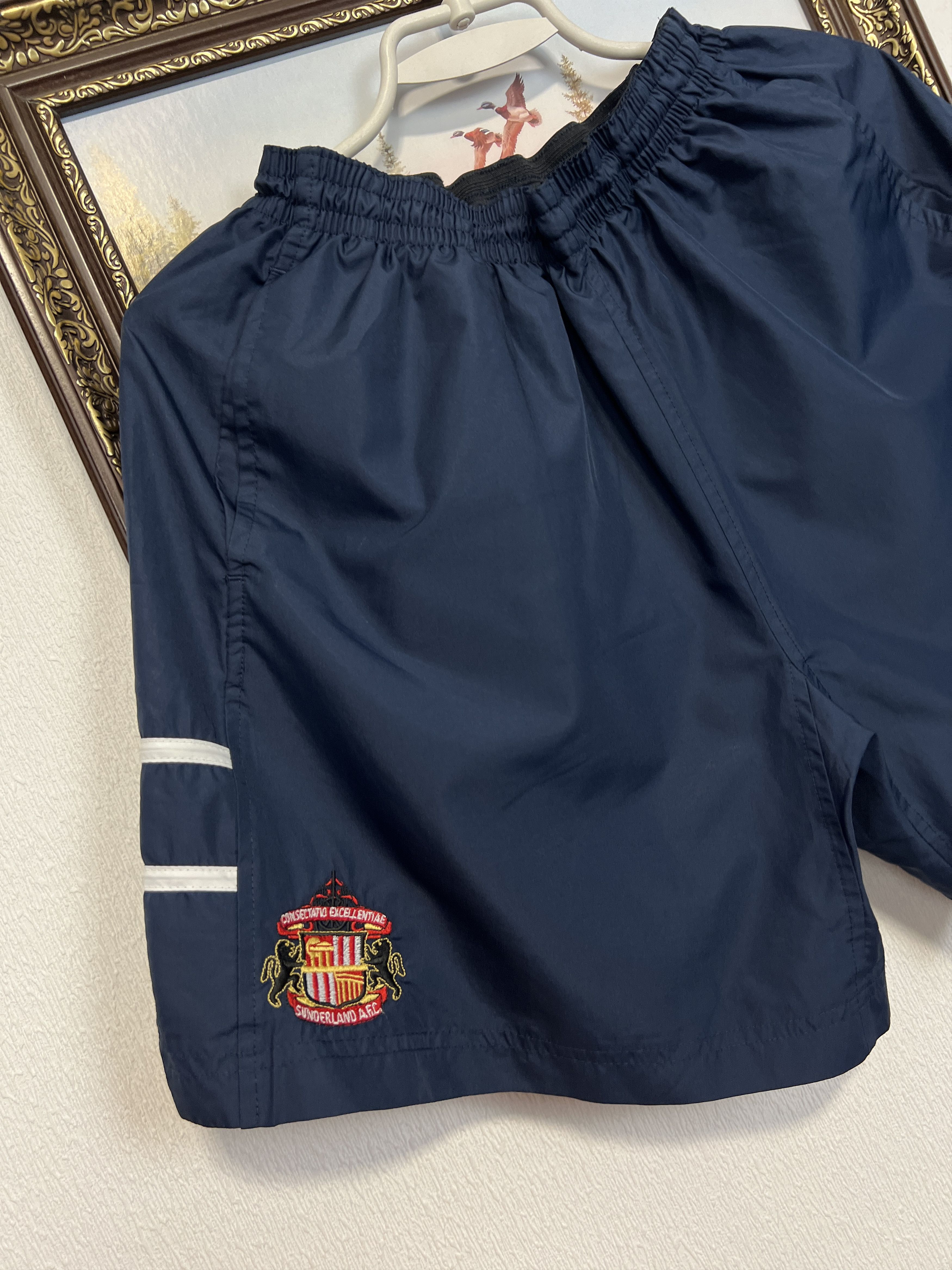 Nike Vintage Nike Sunderland Shorts Football Soccer Athletic Rare Size US 32 / EU 48 - 3 Thumbnail