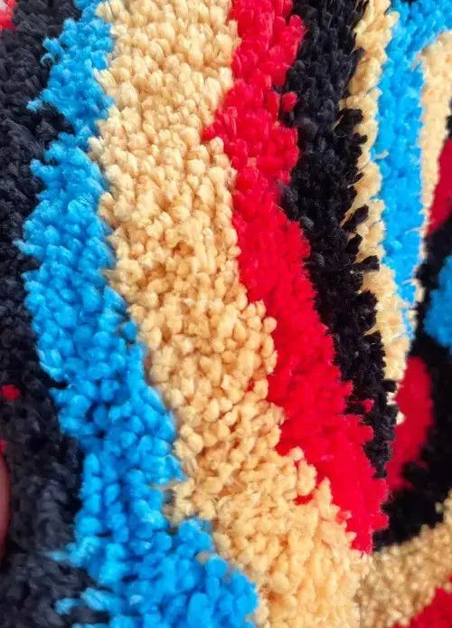 Other 3D Trippy Smiling Face Handmade Soft Rugs Size ONE SIZE - 4 Thumbnail