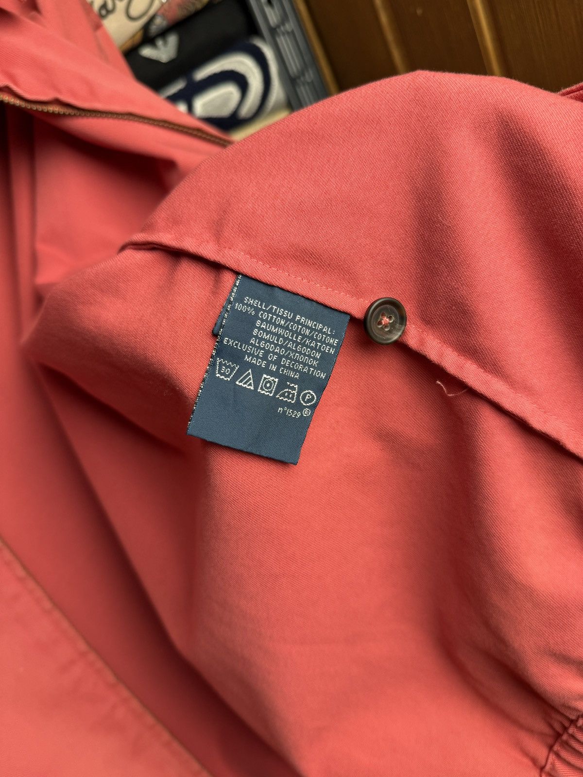 Polo Ralph Lauren × Vintage Vintage Polo Ralph Lauren Bomber Jacket Pink Size US L / EU 52-54 / 3 - 9 Thumbnail