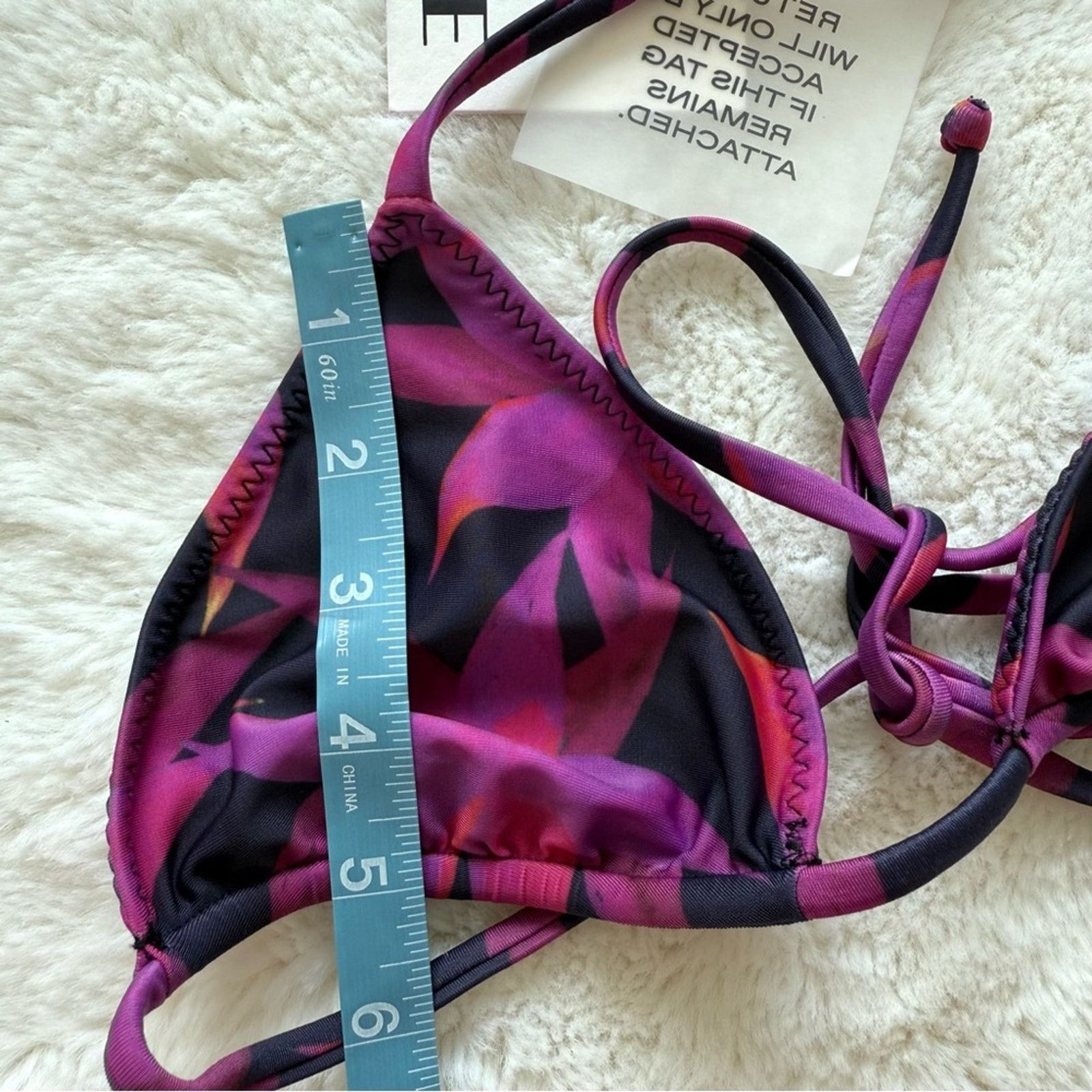 Other NWT!!! SAME women bikini top size M Size ONE SIZE - 3 Thumbnail